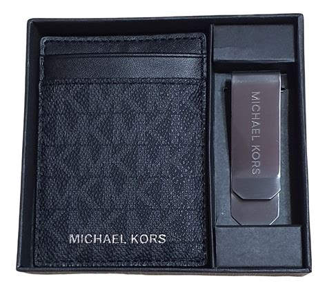 tarjetero hombre michael kors|michael kors cartera para hombre.